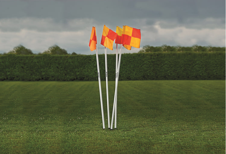 Standard Corner Flags White