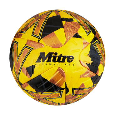 Front view of the Mitre England Football White and Red