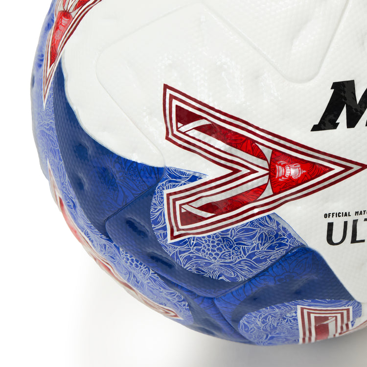 Mens FA Cup Ultimax Pro Football White/Blue/Red