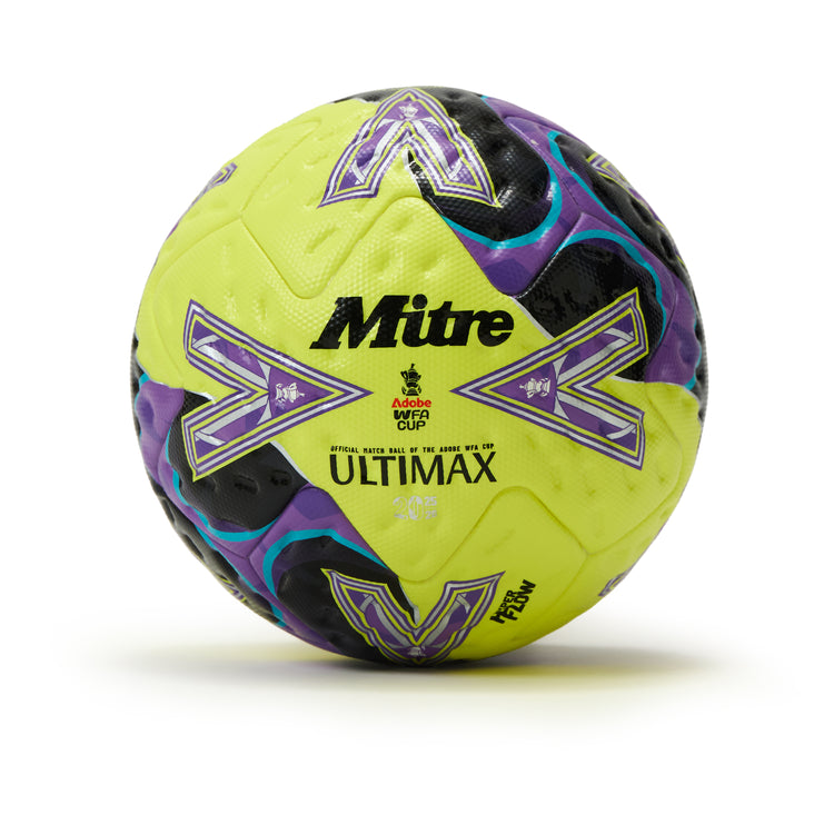 Womens FA Cup Ultimax Pro Football Green/Purple/Black
