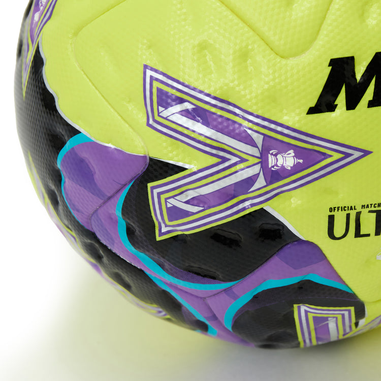 Womens FA Cup Ultimax Pro Football Green/Purple/Black