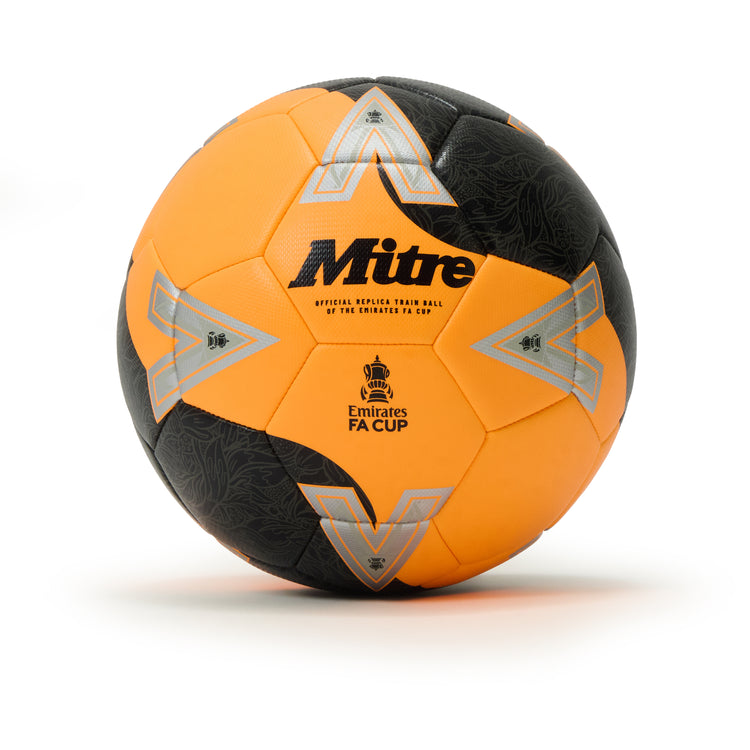 Mens FA Cup Train Football Fluo Orange