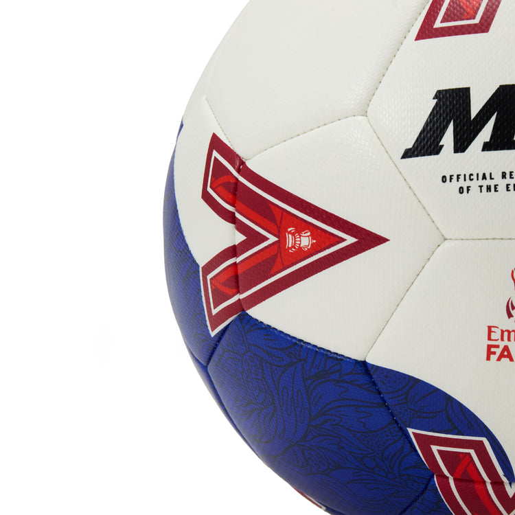 Mens FA Cup Train Football White/Blue/Red