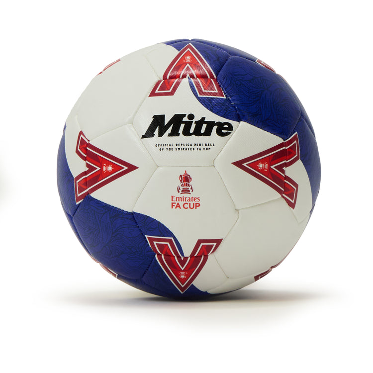 Mens FA Cup Play Football White/Blue/Red