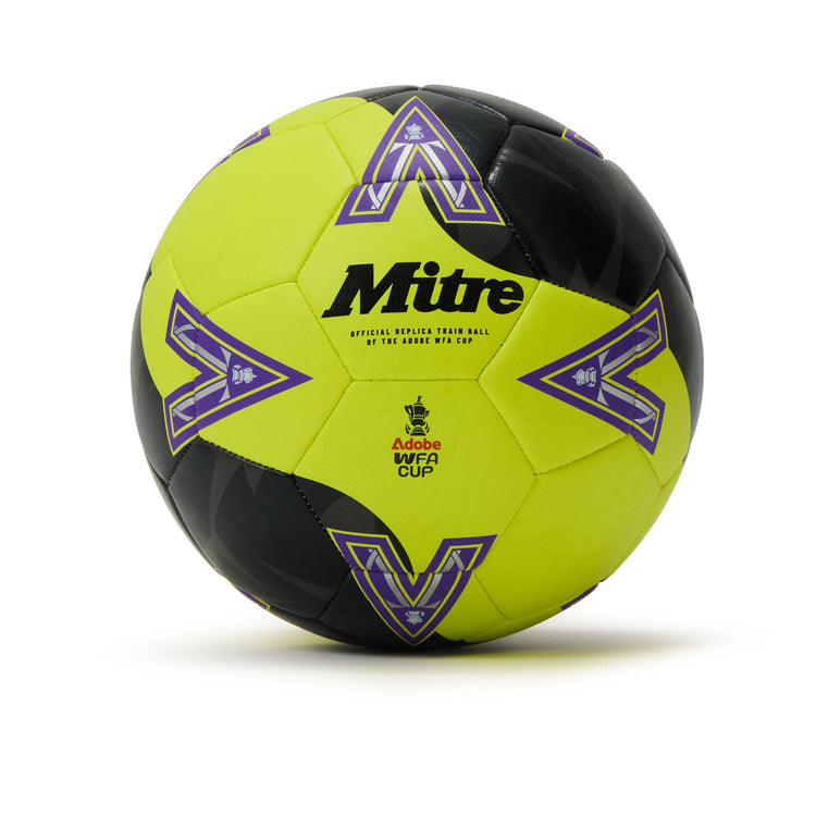 Womens FA Cup Train Football Green/Purple/Black