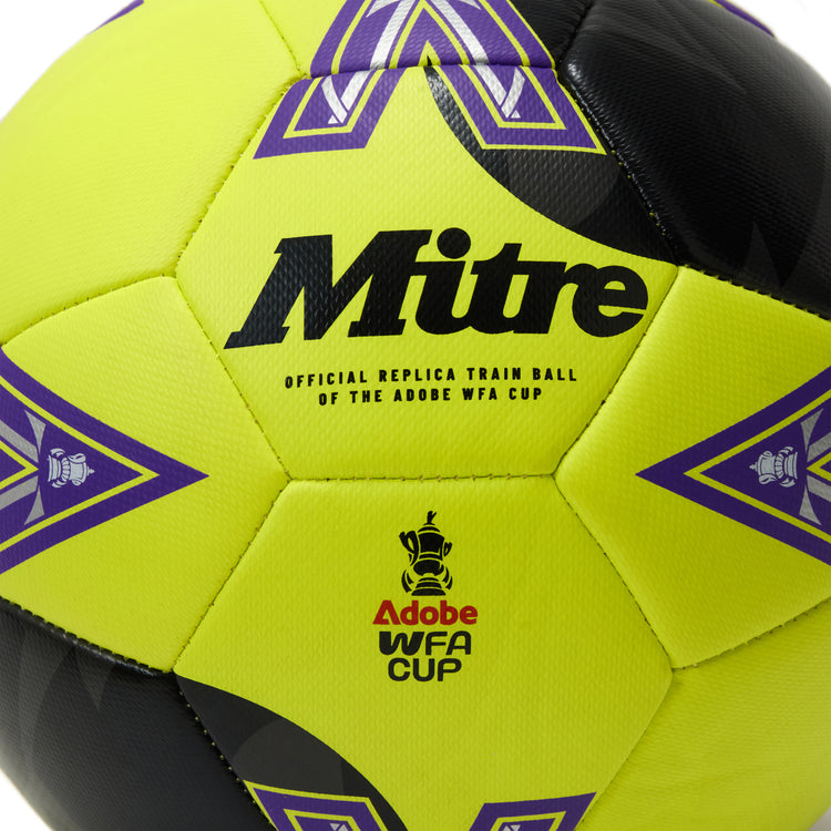 Womens FA Cup Train Football Green/Purple/Black