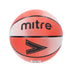 Front view of the Mitre Arena Basketball Orange and White