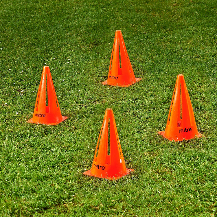 Front ¾ right view of the Mitre Aircut Safety Cone
