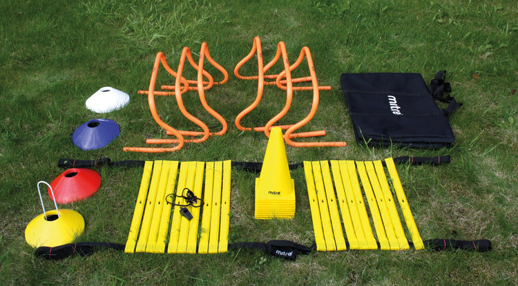 Front view of the Mitre Agility & Speed Training Kit
