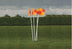 Standard Corner Flags White