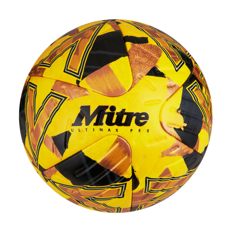 Front view of the Mitre England Football White and Red