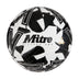 Front view of the Mitre Ultimax One Football White and Black