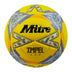 Front view of the Mitre Impel Evo Football Yellow and Black
