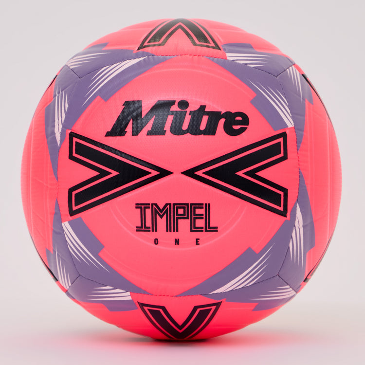 Impel One Football Fluo Pink/Black/Purple