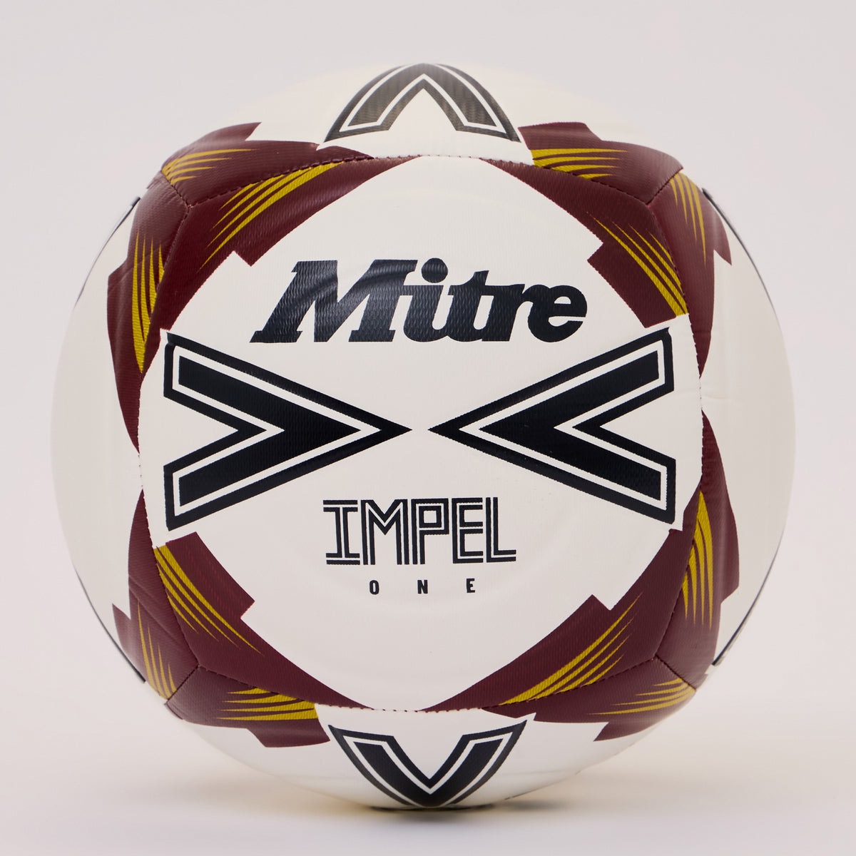 Impel One Football White Purple Yellow