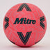 Street Soccer Football Fluo Pink/Black/Purple