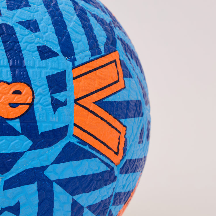 Street Soccer Football Orange/Blue/Dark Blue