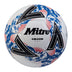 Front view of the Mitre Calcio Football White and Black