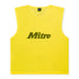 Front view of the Mitre Pro Training Bibs Yellow