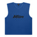 Front view of the Mitre Pro Training Bibs Blue