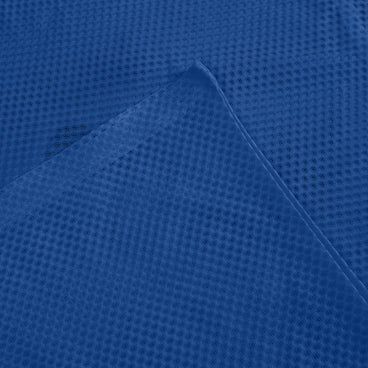 Back view of the Mitre Pro Training Bibs Blue