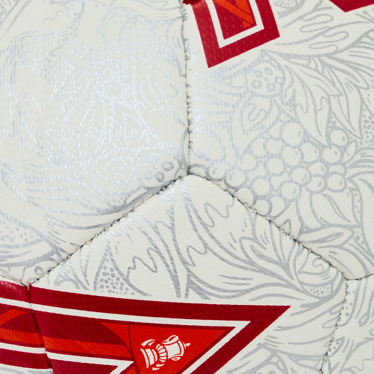 Mens FA Cup Final Training Football White/Silver/Red