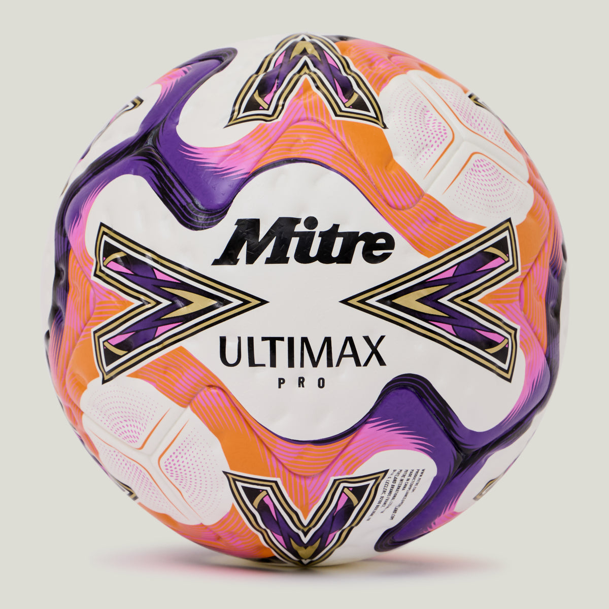 Ultimax Pro 26 Football White Orange Purple