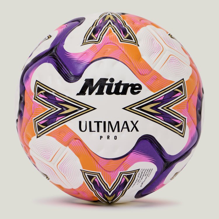 Ultimax Pro 26 Football White/Orange/Purple