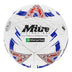 Front view of the Mitre TNL Ultimax One XU Football White and Blue