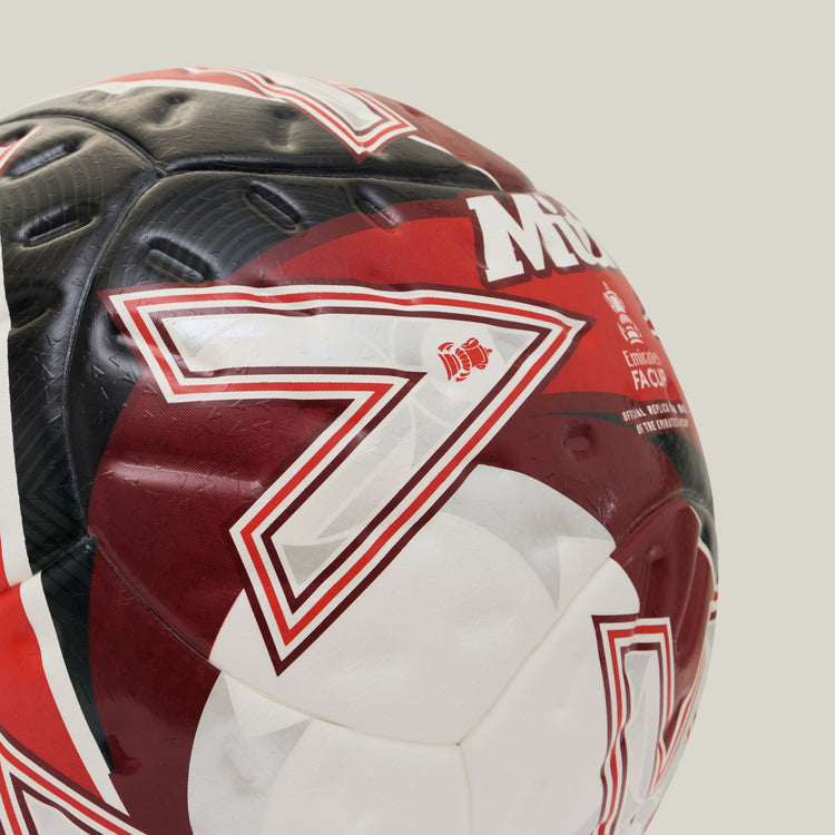 Emirates FA Cup Match Football White/Red/Black