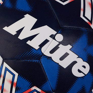 Back view of the Mitre Expert Handball White and Blue