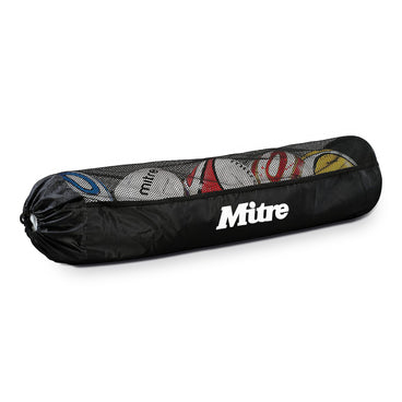 Front view of the Mitre Tubular Ball Sack Black