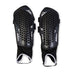 Front view of the Mitre Aircell Power Shinguards Black and White