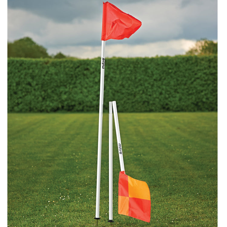 Foldable Corner Flags White