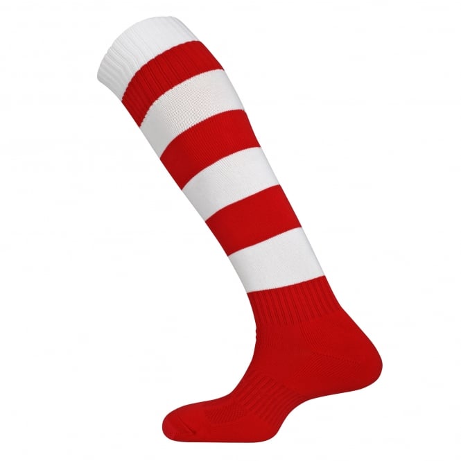 MERCURY HOOP SOCK SCARLET/WHITE